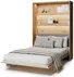 Półkotapczan elektryczny pionowy 140 z zagłówkiem Bed Concept