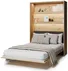 Elektrická sklápacia posteľ zvislá 140 s čelom postele Bed Concept
