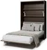 Półkotapczan elektryczny pionowy 140 z zagłówkiem Bed Concept
