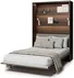 Półkotapczan elektryczny pionowy 140 z zagłówkiem Bed Concept