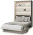 Elektrická sklápacia posteľ zvislá 140 s čelom postele Bed Concept