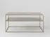 Odkladací stolík Tensio 2 Floor Metal 100x60 cm
