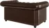 Sofa 2-osobowa Chesterfield York z funkcją spania