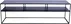 Stolik RTV Tensio 2 Floor Metal 150