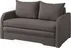 Sofa Iwo z funkcją spania typu wózek i pojemnikiem na pościel