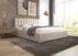 Łóżko tapicerowane Adele 160x200 z pojemnikiem na pościel
