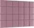 Súprava čalúnených panelov Quadratta 240x180 cm