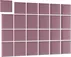 Súprava čalúnených panelov Quadratta 240x180 cm