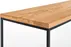 Konzolový stolek na kovových rámech do předsíně Tensio Solid Wood 100x30