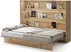Sklápěcí postel vodorovná 140 Bed Concept