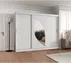 Šatní skříň Milo 250 cm