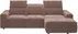 Rohová sedací souprava pravá s elektricky výsuvným sedákem a úložným prostorem na lůžkoviny Colombo Mini