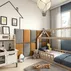 Zestaw paneli tapicerowanych Quadratta 180x100 cm
