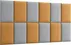 Sada čalouněných panelů Quadratta 180x100 cm