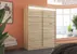 Šatní skříň s posuvnými dveřmi s LED osvětlením Luft 150
