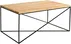Konferenční stolek na kovových rámech 100x60 Memo Solid Wood