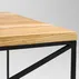 Konferenční stolek na kovových rámech 100x60 Memo Solid Wood