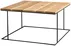 Konferenční stolek na kovových rámech 80 Walt Solid Wood