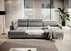 Pravostranná rohová pohovka Berrto s funkcí spaní a úložným prostorem