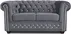 Dvoumístná pohovka Chesterfield York Blink