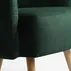 Křeslo zelený hrášek Gustav Arm