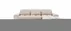 Narożnik prawostronny Magnelio Mini z elektrycznie wysuwanym siedziskiem