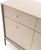 Moderní 2-dveřová komoda se zásuvkami do obývacího pokoje Mono