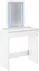 Toaletka Megan z lustrem LED