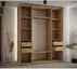 Šatní skříň Cannes 1 190 hloubka 60 cm