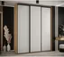 Šatní skříň Cannes 1 190 hloubka 60 cm