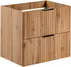 Koupelnový nábytkový set Adel Oak 120 s umyvadly na desku stolu