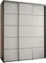 Vysoká šatní skříň s posuvnými dveřmi Davos 4 190, hloubka 60 cm, výška 235,2 cm