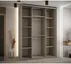 Vysoká posuvná skříň Dakota 12 160 hloubka 60 cm výška 235,2 cm