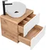 Skříňka pod deskové umyvadlo Aruba White