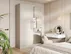 Šatní skříň Alarica se zrcadlem
