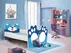 Łóżko z materacem Bear Blue 160x80