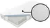 Materac do sypialni Czar Nocy Talalay Blue 80