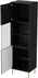 Witryna Bullet W-1 do salonu czarny