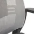 Otočné křeslo Arsen popelavé