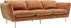 Sofa 4-osobowa Teddy (wersja z trzema poduszkami siedziskowymi)