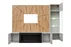 Meblościanka Xari z biokominkiem