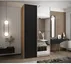 Šatní skříň s posuvnými dveřmi se zrcadlem Lux 3 130