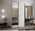 Šatní skříň s posuvnými dveřmi se zrcadlem Lux 3 130