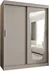 Šatní skříň s posuvnými dveřmi se zrcadlem Moka 150 cm