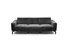 Sofa 3-osobowa z pufą Cosy