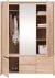 Pojemna szafa z drzwiami i szufladami do sypialni Kaspian