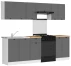 Komplet kuchenny Junona Line 240 cm z blatem
