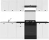 Komplet kuchenny Junona Line 240 cm z blatem