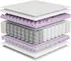 Materac 90 Mimas Multi Silver