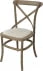 Elegantní židle s čalouněným sedákem do jídelny Limena